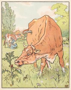 Tom Thumb (farvelitografi) af Leonard Leslie Brooke