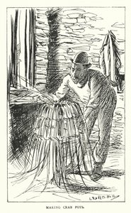 Herstellung von Krabbenkörben