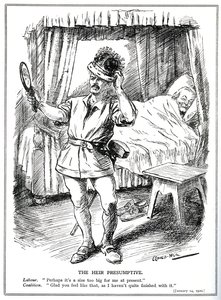 Udfordringen til Lloyd George og koalitionsregeringen fra Labour, januar 1920 af Leonard Raven Hill