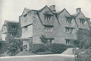 Eyam Hall, Derbyshire, c1907 af Leonard Willoughby