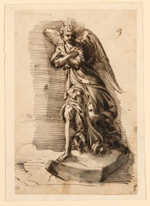 Design til skulptur: Angel in Adoration
