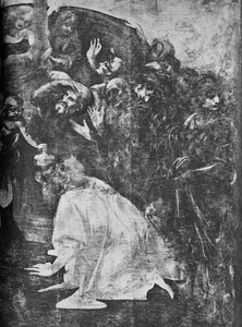 Adoration of the Magi - Højre nedre del, c1481 1945 af Leonardo da Vinci