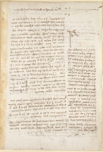 Arundel 263, f.26 Noter og diagrammer om en stenografimetode til måling af afstande, fra 