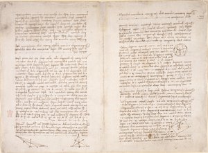 Arundel 263, FF.16V-17, Leonardo Da Vincis noter og diagrammer fra 