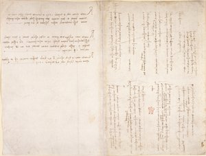 Arundel 263, ff.229v, f.226 Leonardo da Vincis noter fra 