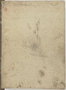 Fugleflyvningskode, ca. 1505-06, papirmanuskript, cc. 18, Omslag IV af Leonardo da Vinci