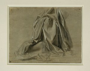 Daperie til en dummy-figur ... af Leonardo da Vinci