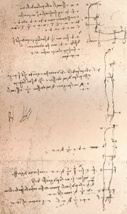 Tegning, der illustrerer teorien om proportionerne af den menneskelige figur, c1472-c1519 1883 af Leonardo da Vinci