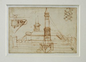 Arkitektonisk undersøgelse ... af Leonardo da Vinci