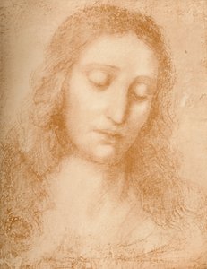Forløserens leder, c1400-tallet, 1932 af Leonardo da Vinci