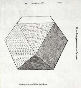 Solid Hexaedron, illustration fra 