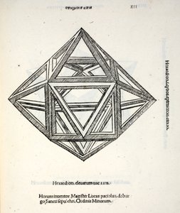 Hexaedron forhøjet vakuum, illustration fra 