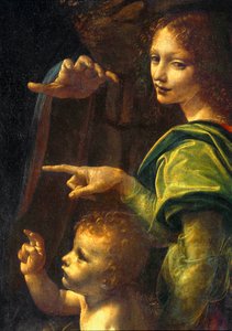 La Vierge aux rochers - Klippemadonnaen ... af Leonardo da Vinci