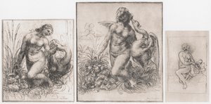 Leda og svanen, c1504-1506 af Leonardo da Vinci