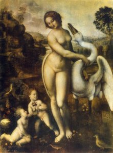 Leda med svanen af Leonardo da Vinci