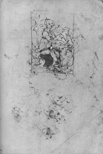 Jomfru med en enhjørning, c1478-1480 1945 af Leonardo da Vinci