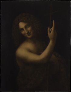 Johannes Døberen, 1513-1516. af Leonardo da Vinci