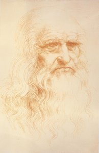 Selvportræt af Leonardo da Vinci