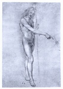 Johannes Døberen, c1478. af Leonardo da Vinci