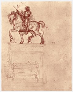Trivulzio-monumentet, c1511 af Leonardo da Vinci