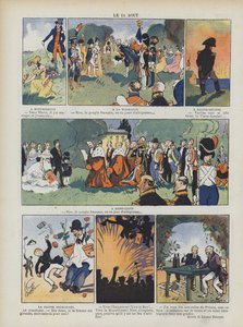 15. august. Illustration til Le Rire af Leonce Burret