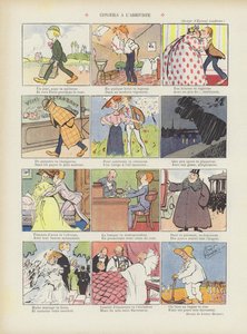 Illustration til Le Rire af Leonce Burret