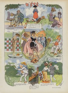Sommer. Illustration til Le Rire