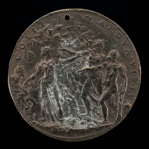 Valget af Herkules før Parnassus: Dydens stejle vej...[omvendt], 15481549.