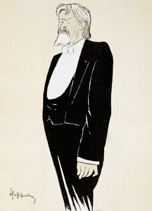 Skuespiller Jean Mounet-Sully (1841-1916), karikatur af Leonetto Cappiello (1875-1942) af Leonetto Cappiello