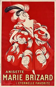 Anisette Marie Brizard, 1928. af Leonetto Cappiello