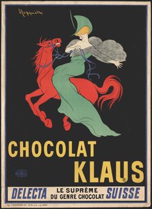 Chokolade Claus, 1902. af Leonetto Cappiello