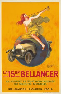 15HK Bellanger, 1921. af Leonetto Cappiello