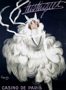 Mistinguett (1872-1956) på Casino de Paris af Leonetto Cappiello