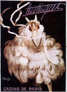 Mistinguett (Mistinguette) på Casino de Paris, plakat af Leonetto Cappiello (1875-1942) af Leonetto Cappiello