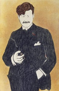 Portræt af Georges Feydeau (Paris af Leonetto Cappiello