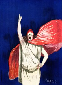 Plakat for "The Daily" af Leonetto Cappiello (1875-1942) i 1923 Privat samling af Leonetto Cappiello