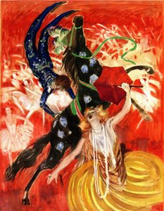 Cirkus - komposition af Leonetto Cappiello (1875-1942) 1923 af Leonetto Cappiello
