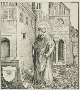 Sankt Ferreolus, fra Helgener med tilknytning til huset Habsburg af Leonhard Beck