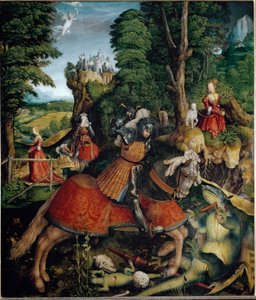 Sankt Georg dræber dragen (maleri