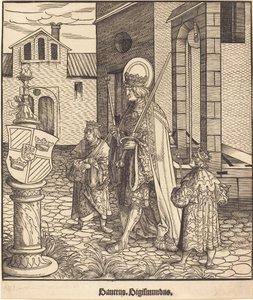 Sankt Sigismund af Leonhard Beck