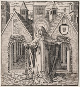 Sancta Rega, 1512-1516. af Leonhard Beck