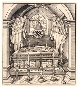 Den dyrebare grav af den gamle hvide konge af Leonhard Beck