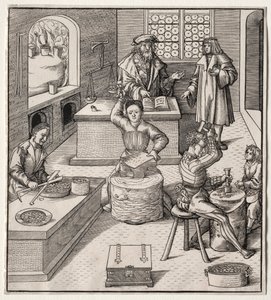 Unge Maximilian i mønten.