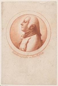 Portræt af en ukendt mand af Leonhard Heinrich Hessell
