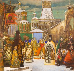 påskeoptog. af Leonid Mikhaylovich Brailovsky