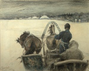 På vej til Yasnaya Polyana, 1903