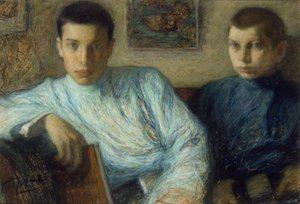 Portræt af Boris og Alexander Pasternak, 1905