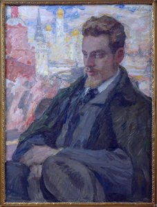 Portræt af digteren Rainer Maria Rilke (1875-1926), af Pasternak, Leonid Osipovich (1862-1945). Olie på lærred