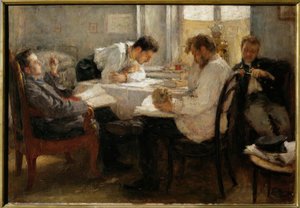 Aftenen før eksamen af Leonid Osipovic Pasternak