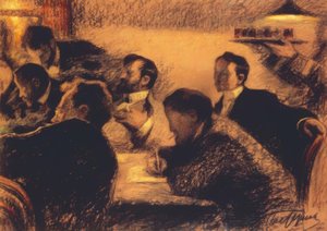 Gruppebillede af Leonid Osipovic Pasternak